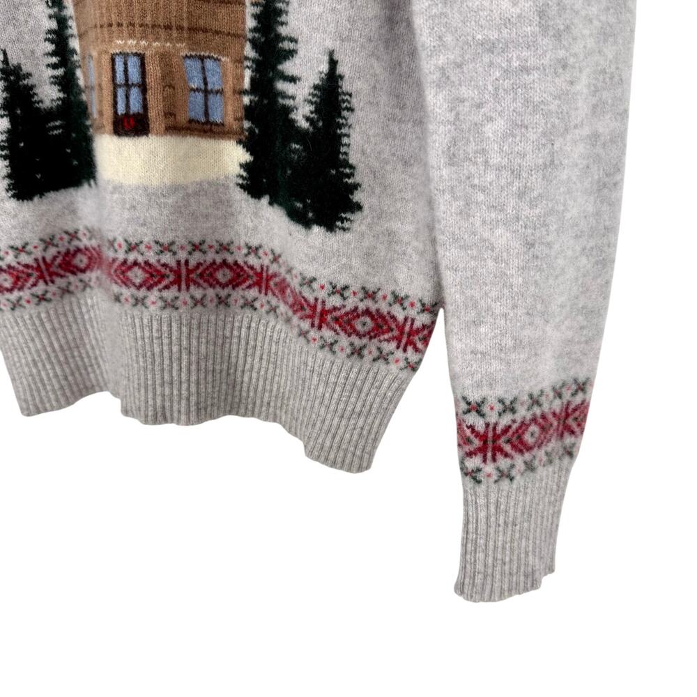 Brooks Brothers 100% Wool Large(fits like a small) Winter Christmas Sweater Ski - Picture 7 of 11